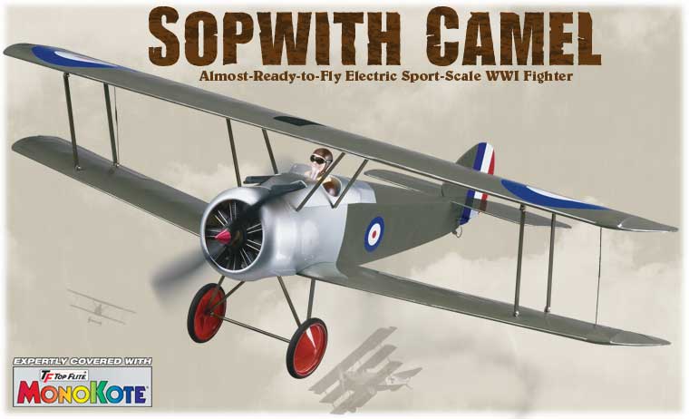 Electrifly SOPWITH CAMEL EP ARF